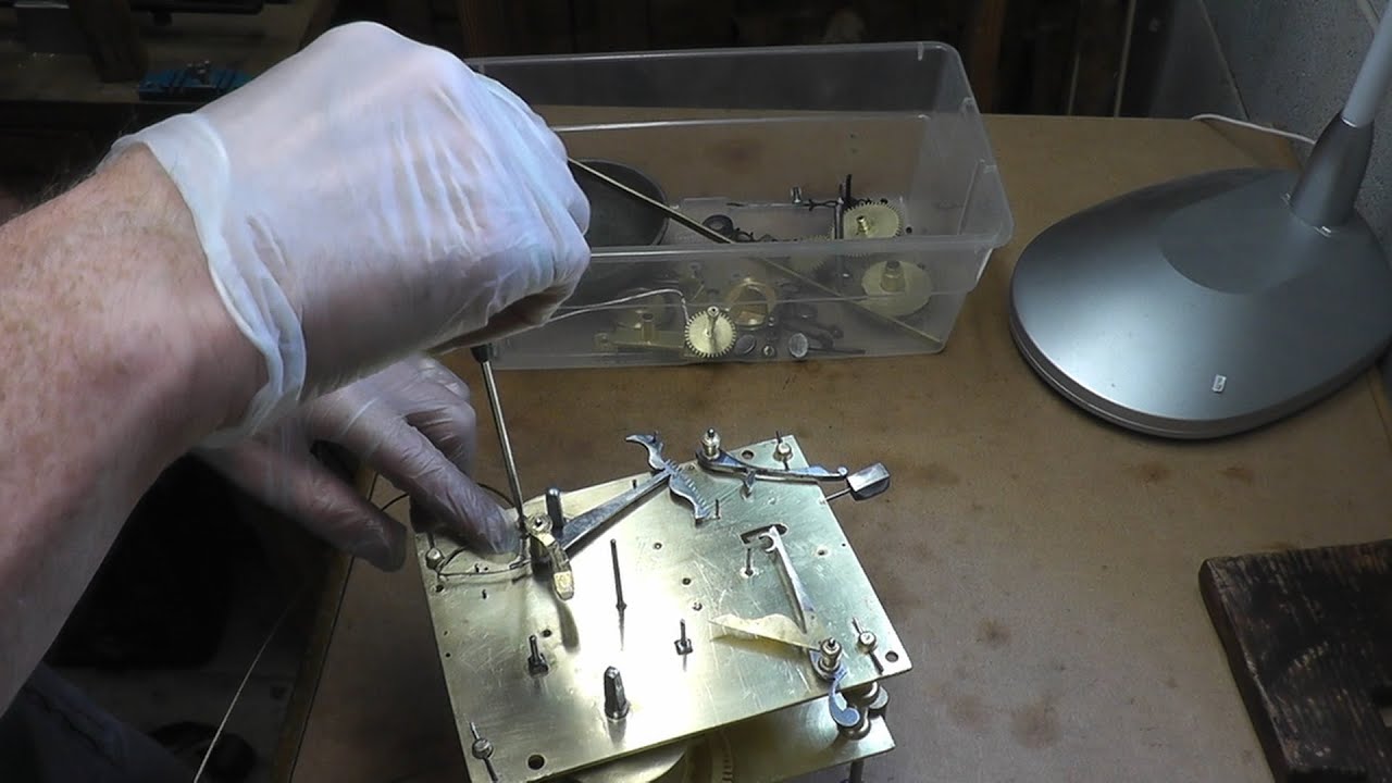 Restoration of an Early Scottish Tall Case Clock