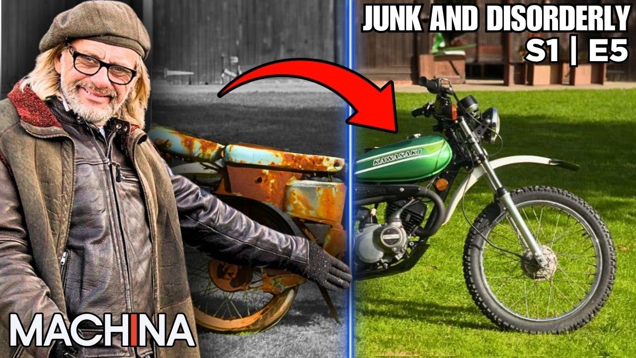 Restoring a 1970's Kawasaki KE175 | Junk And Disorderly | Henry Cole | S1E05