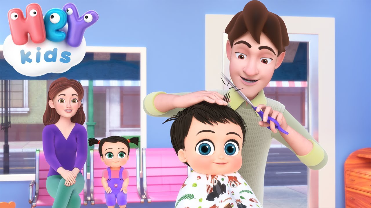 Hajvágás ✂️ Fodrász mese | HeyKids - Gyerekdalok és Mondókák