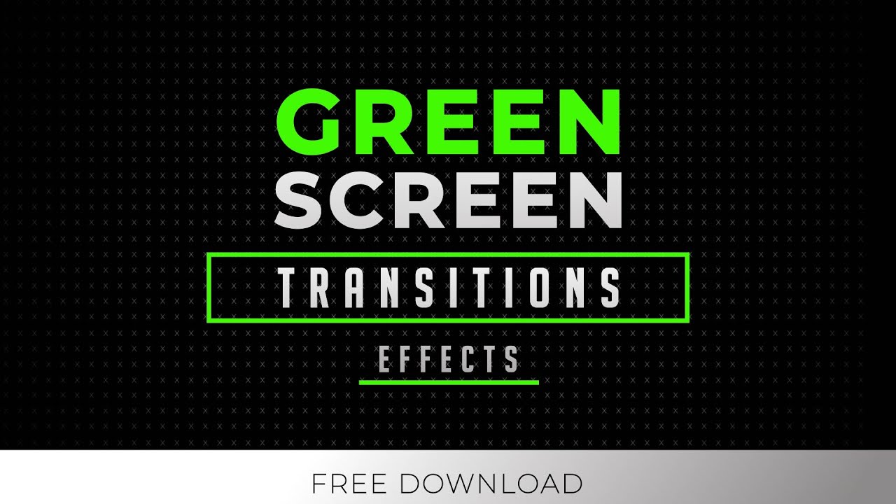 Top 10 Stinger Transitions Green Screen | Free Transition Effects Templates.
