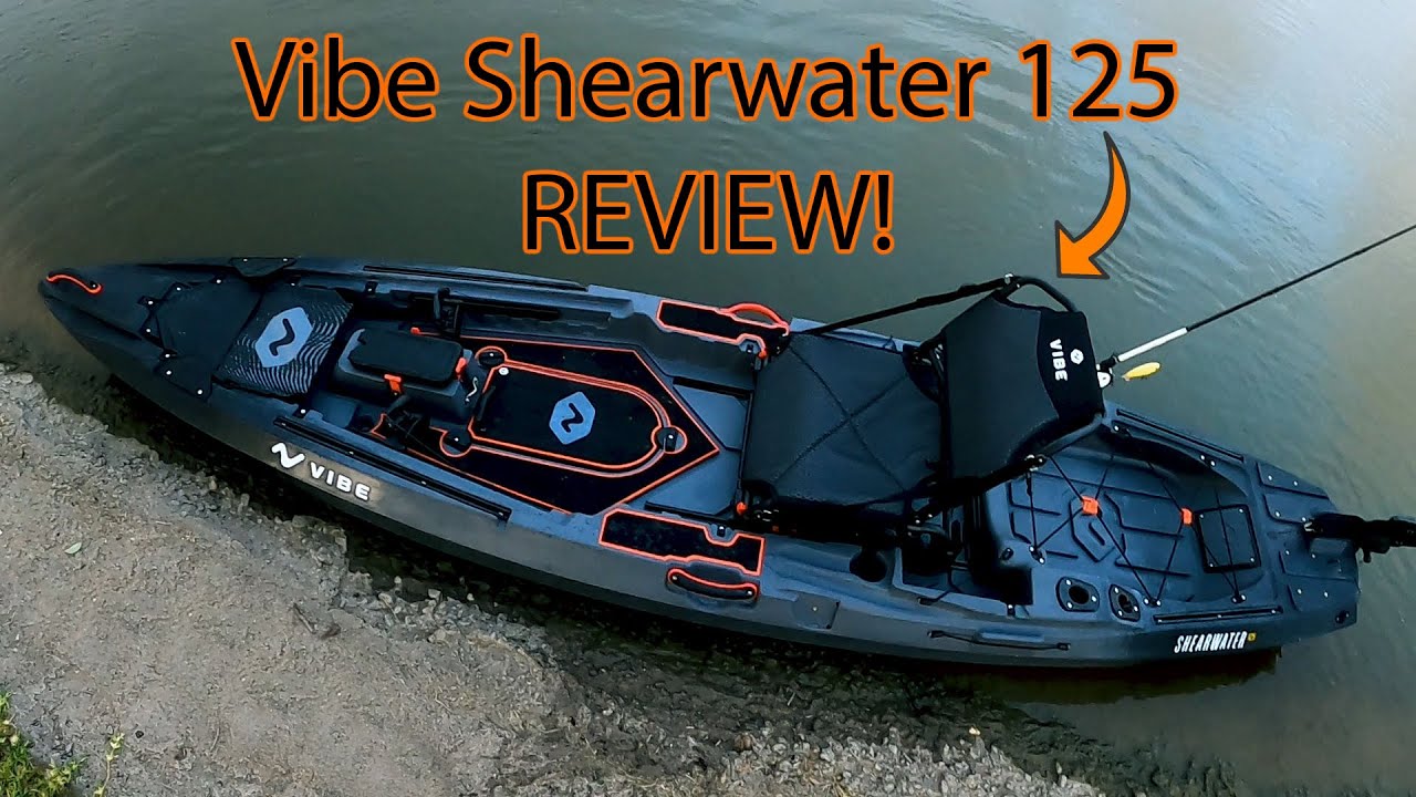 Vibe Kayak Shearwater 125 Walk Around and On the Water REVIEW!
