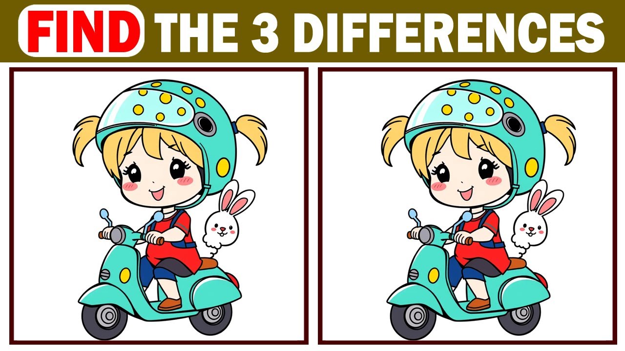 Find The Difference,  If you can solve all | Only Genius Find Puzzles | Puzzle Game Challenge#34