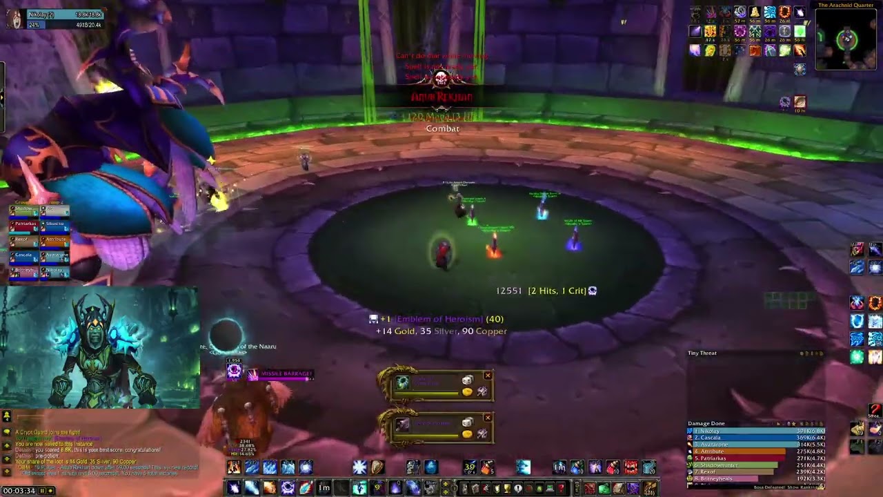 ❄️ NAXX, OS, EOE 10 BLAST #4 – WotLK Phase 1 | Arcane Mage POV with Goodfellas