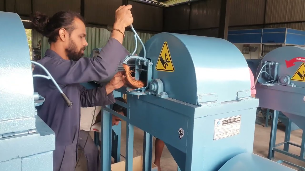 නවතම පොල් ලෙලි කපන ඩබල් යන්ත්&zwj;රය|Coco Dreams Lanka India