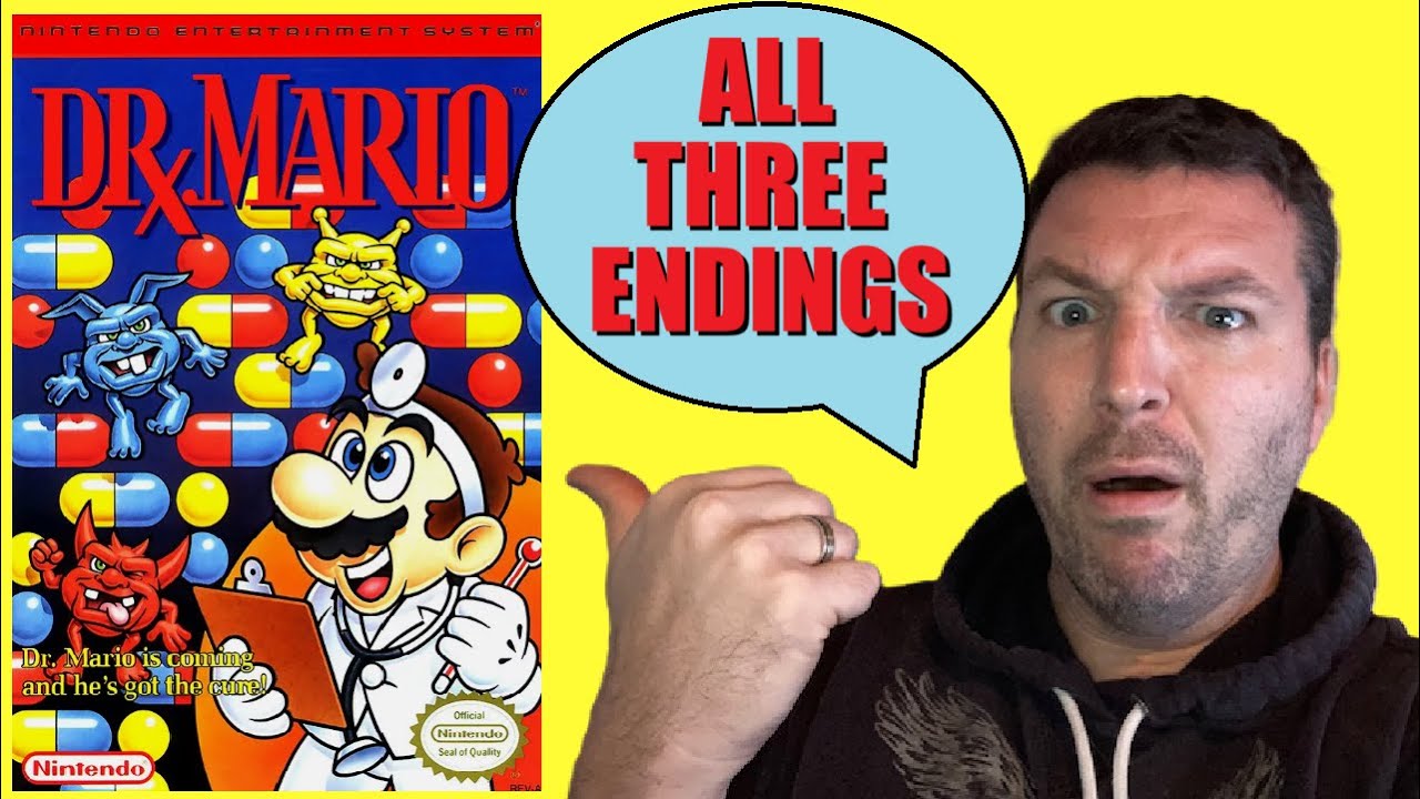 Dr Mario NES ALL THREE ENDINGS