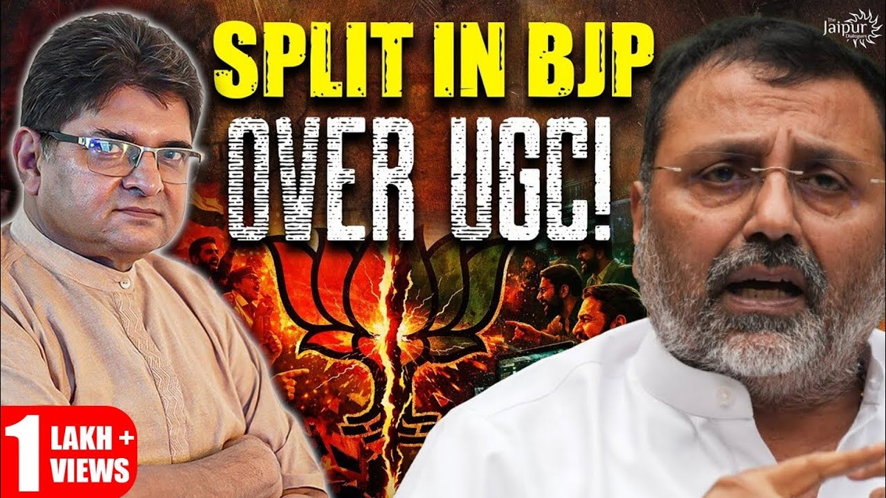 Nishikant Dubey Countered by Sanjay Dixit on UGC Guidelines | BJP  IT Cell Split Down the Middle