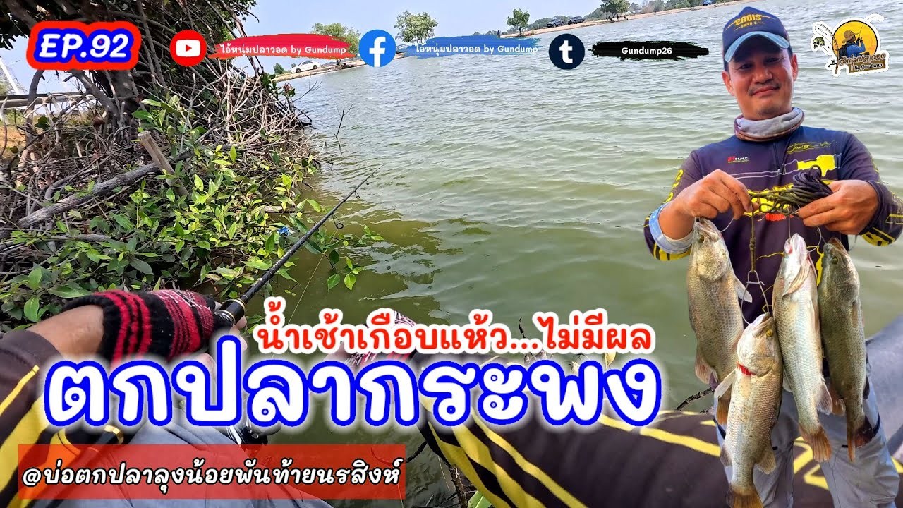 (EP.92) บ่อลุงน้อยฯพักปลาเกือบ 2 อาทิตย์ รอดแต่เช้ากันหลายคน ส่วนผมรอดนะแต่สายๆ 😂😂😂