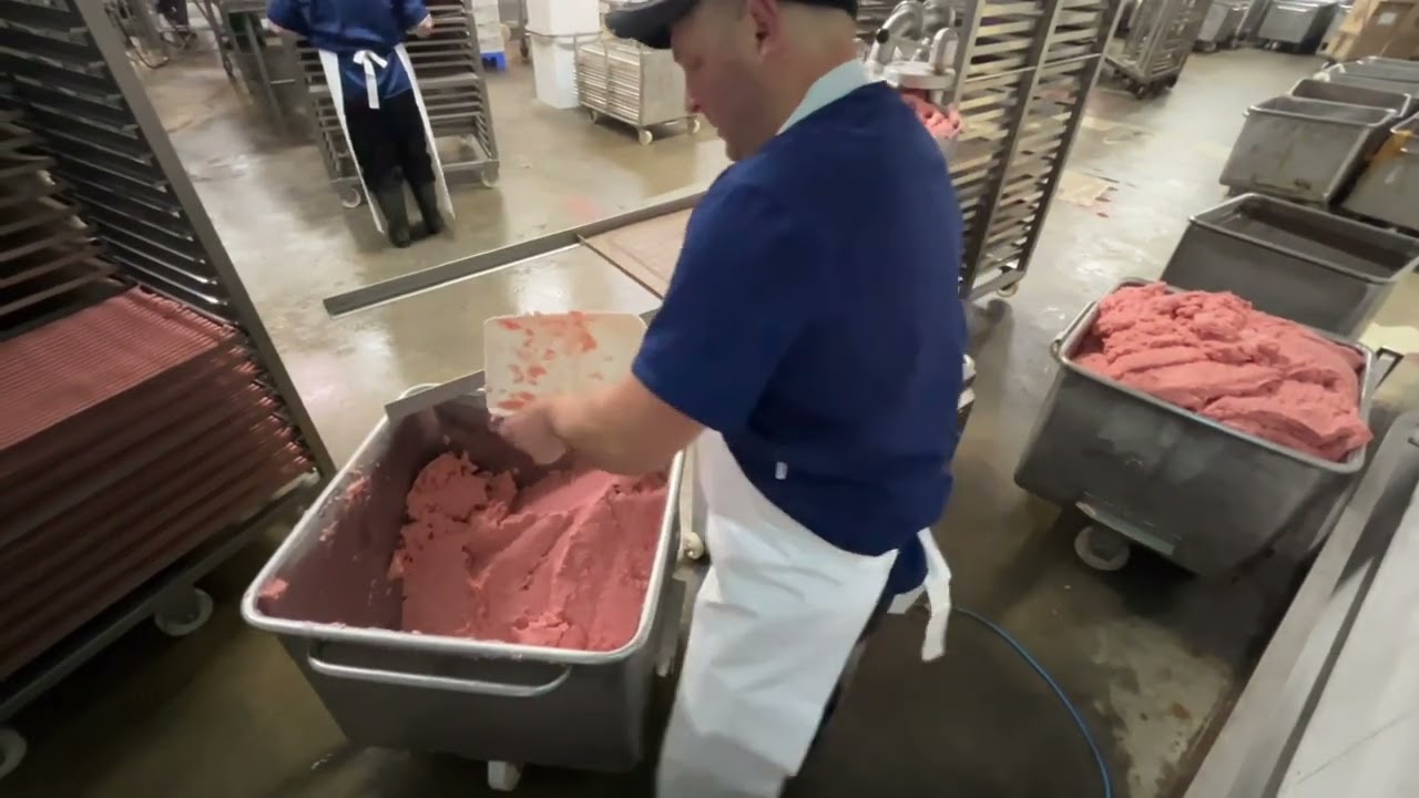 POWER FILLER Meat snacks production. Presentation with subtitles