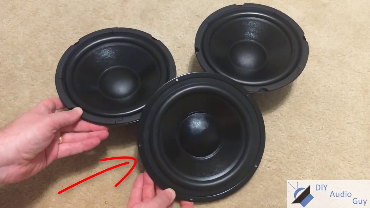 Dayton audio woofer unboxing.