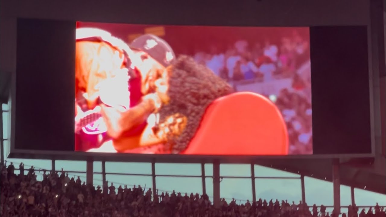 CHRIS BROWN KISSES FAN AT LONDON SHOW - BREEZY BOWL XX - TAKE YOU DOWN 