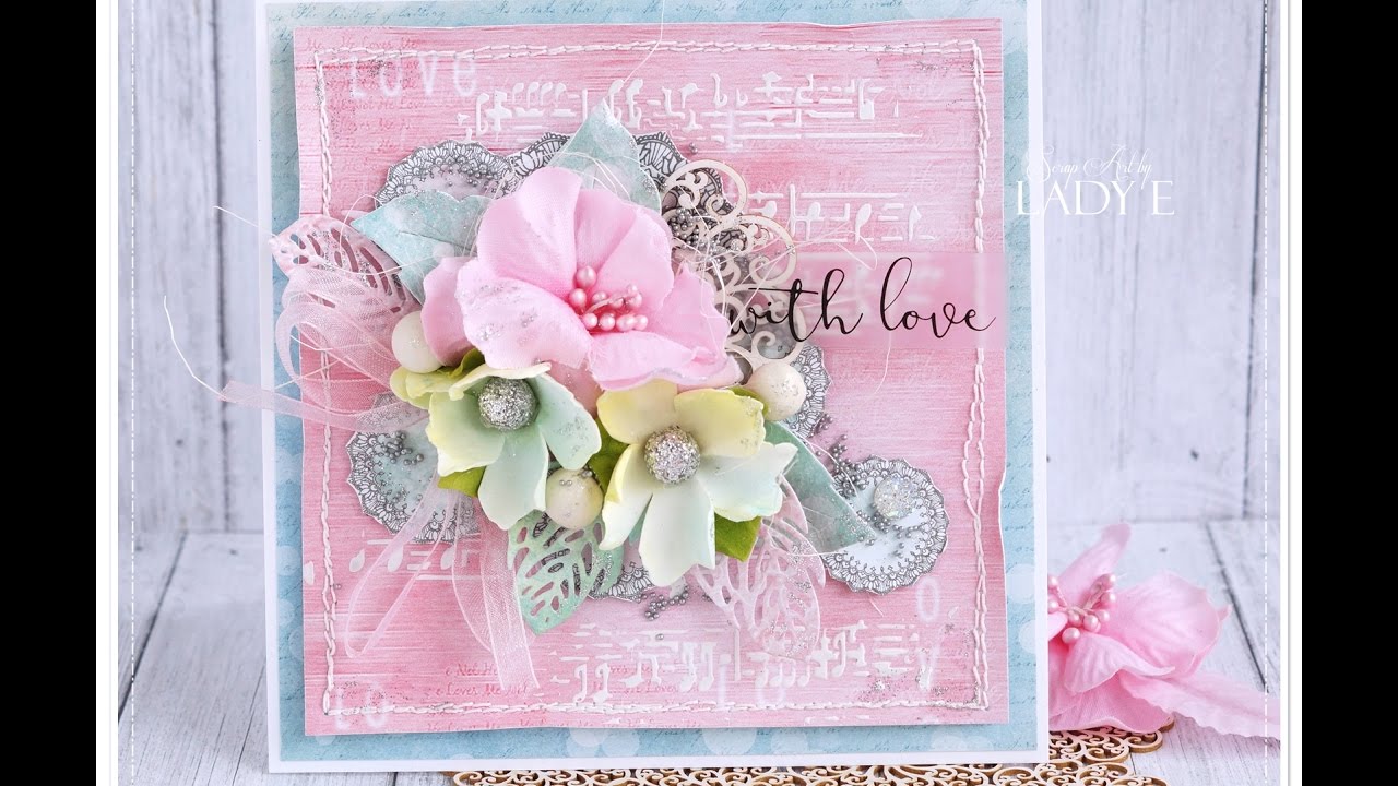 13arts Layered Card Step By Step * Emilia Sieradzan *
