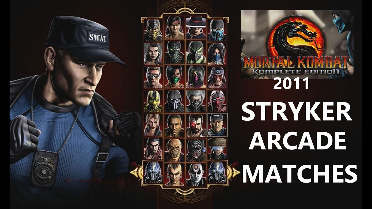 Mortal Kombat 2011 Stryker Arcade matches