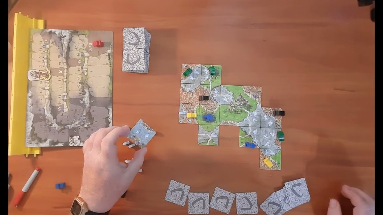 Mists Over Carcassonne solo | Scenario 4