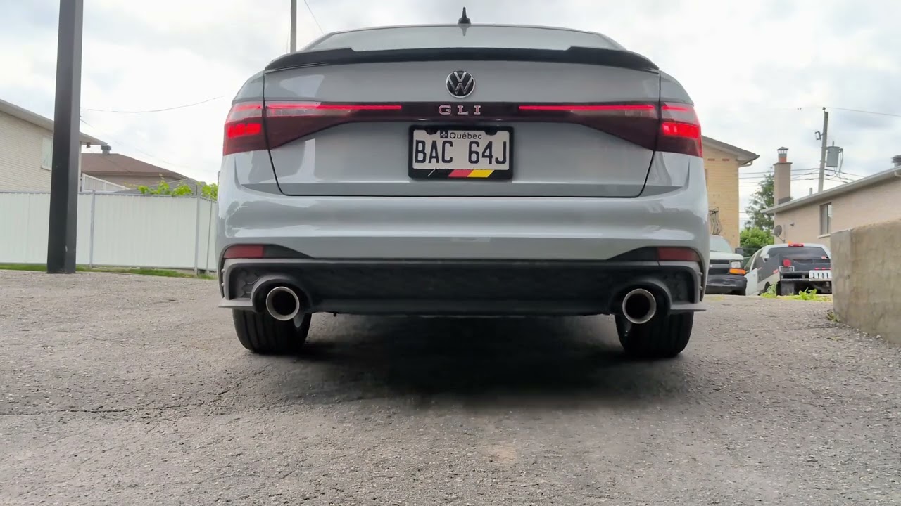 2025 GLI muffler delete