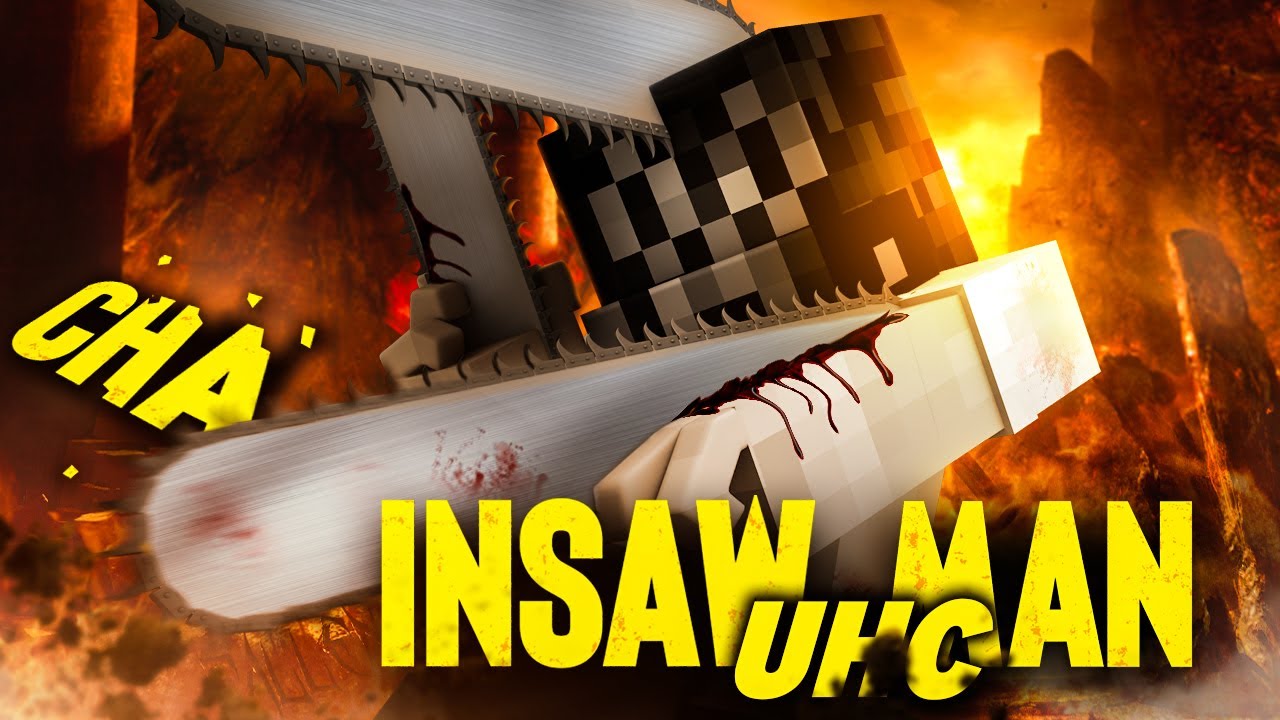 NOUVEAU JEU MINECRAFT D&Eacute;MONIAQUE !! (Chainsaw Man UHC)
