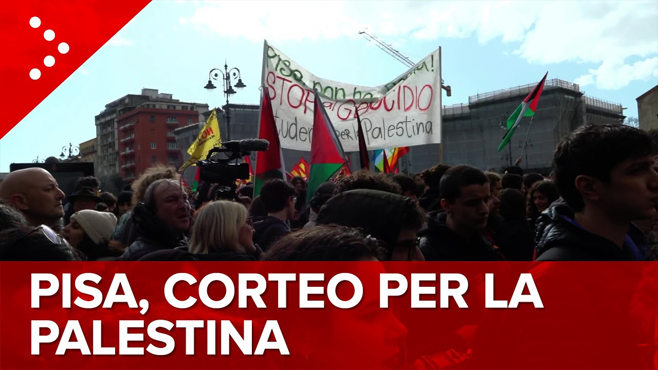 LIVE Pisa, corteo pro-Palestina e contro cariche della polizia dei giorni scorsi: diretta video