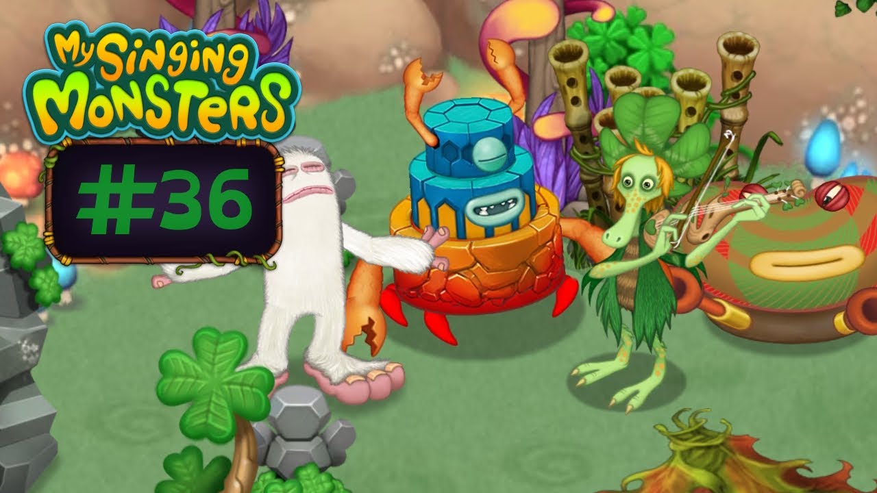 36 день в MSM: Возвысим Ледника? Разместил Склеверипку и Стромбонина // My Singing Monsters с Нуля