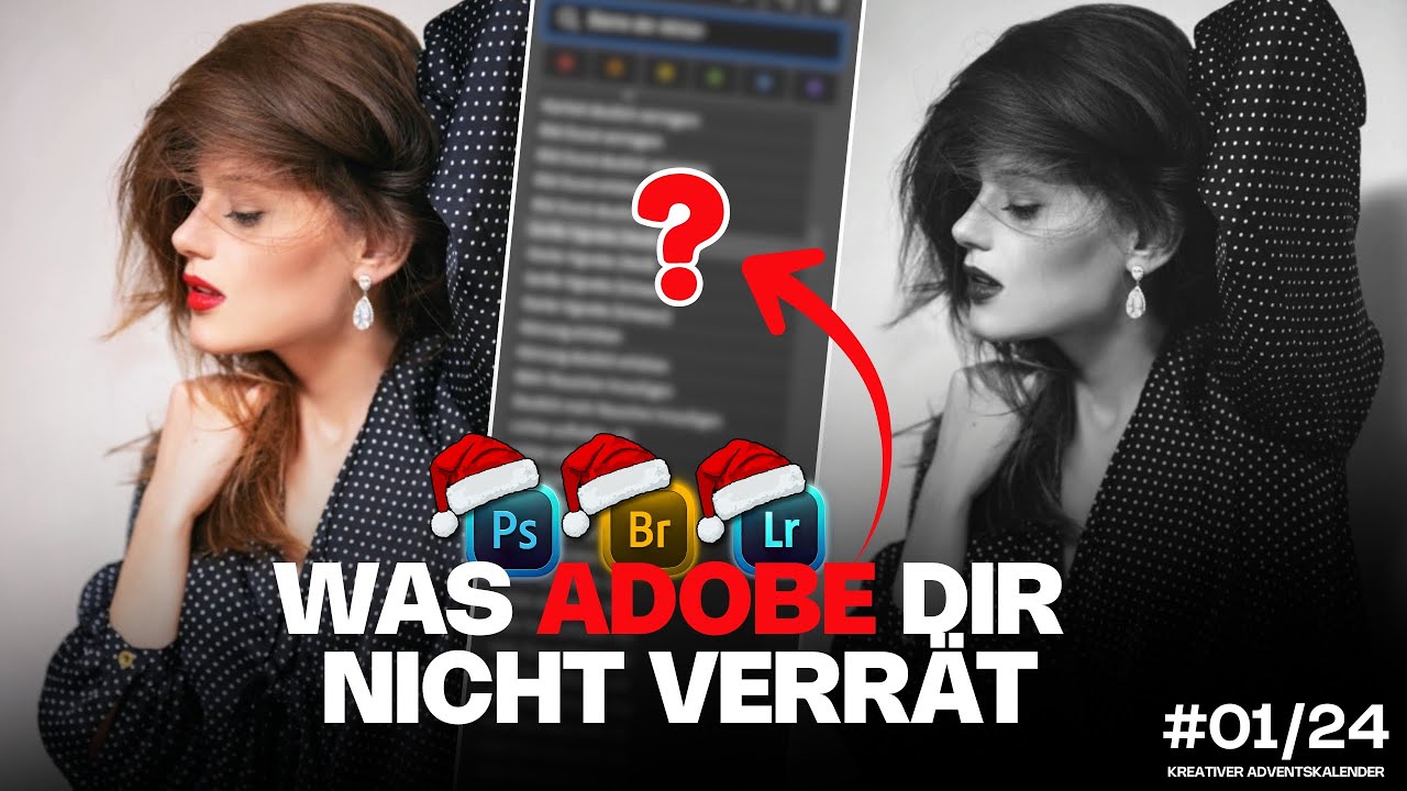 #01/24 Schwarz-Weiß-Looks in Photoshop: Diese Aktionen & Tricks musst du kennen!