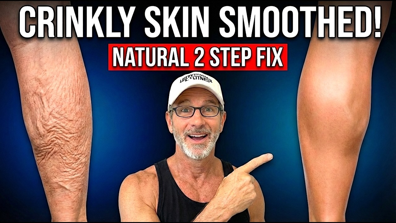 Age-Defying 2-Step Natural Fix to Smooth Out Crinkled Crepey Skin (Reveals Muscle-Tone & Definition)