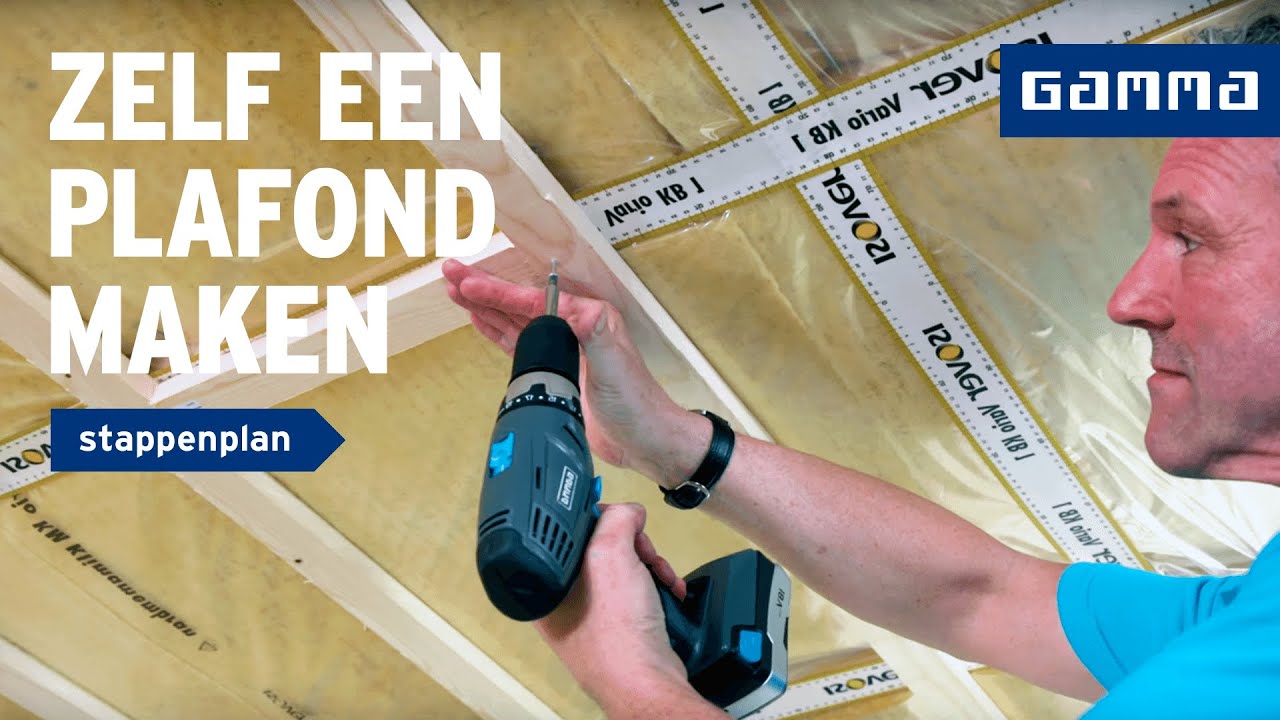 Plafond van gipsplaten maken | Wanden en plafonds | How to met GAMMA
