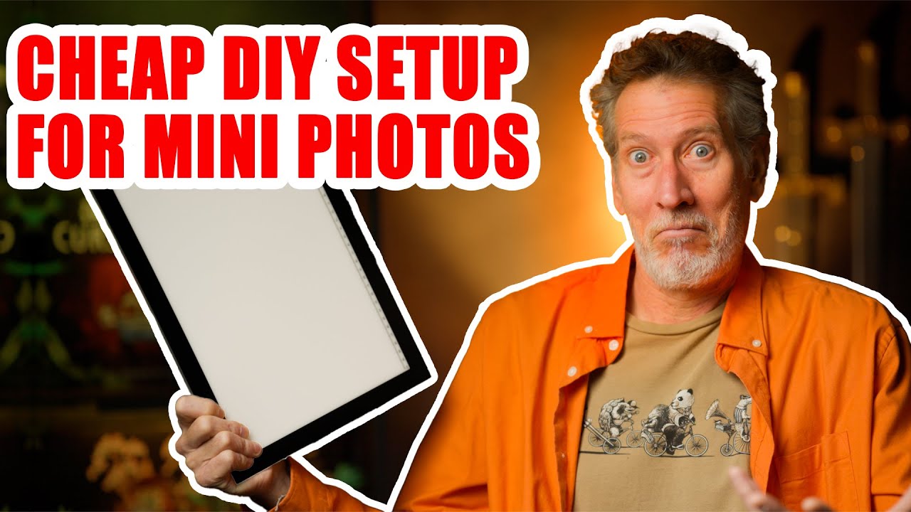 Cheap DIY Miniature Photography Setup! [Ep. 112]