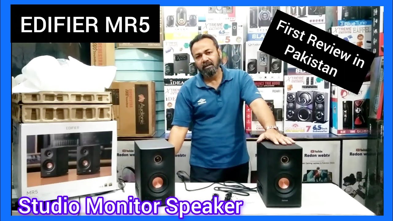 EDIFIER MR5 Monitor Studio Speaker || unboxing review 2026 @redonwebtv7300 