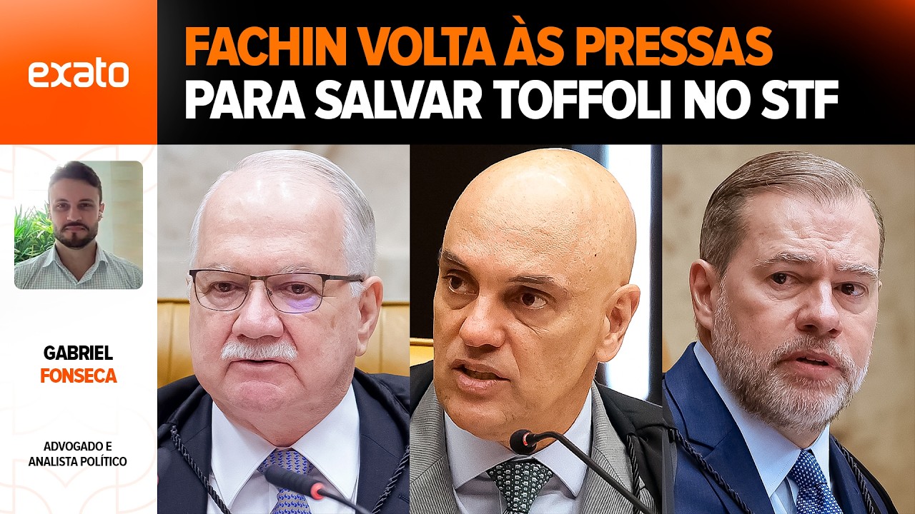 Caso MASTER! Fachin volta das férias para APAGAR INCÊNDIO de Toffoli e ministros do STF se REVOLTAM
