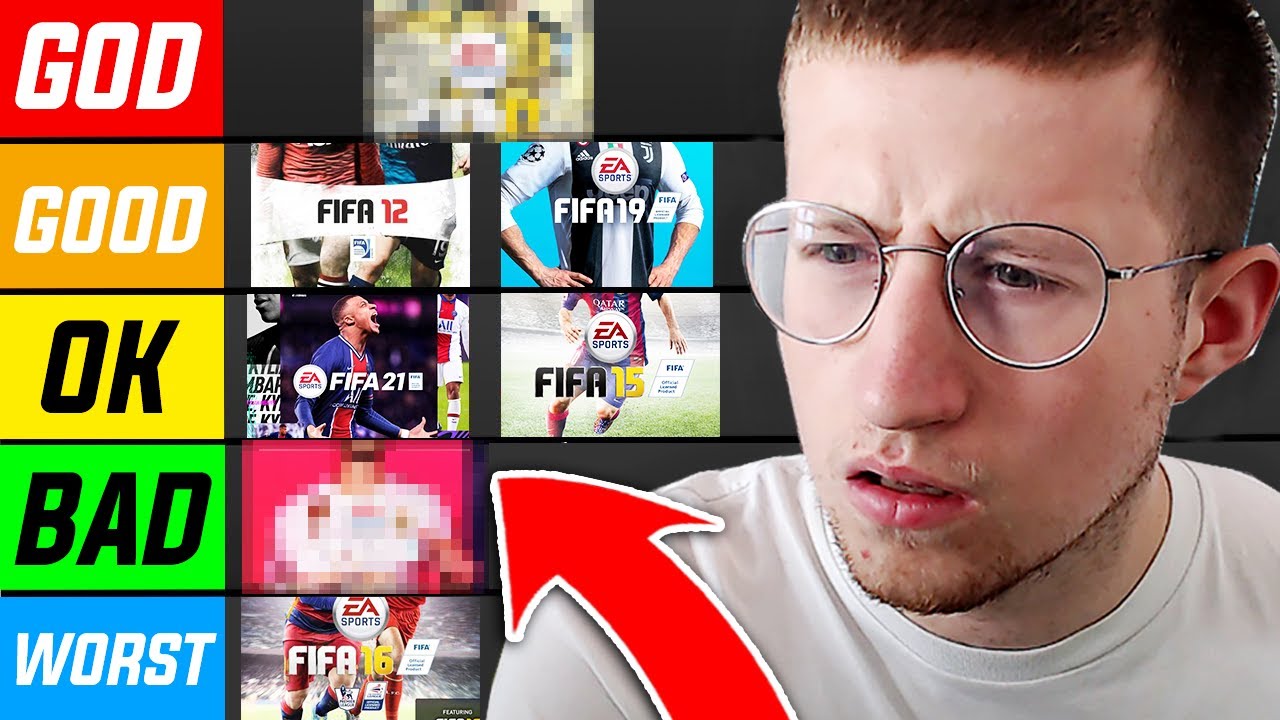 I RANKED *EVERY* FIFA Game (HONEST OPINION)