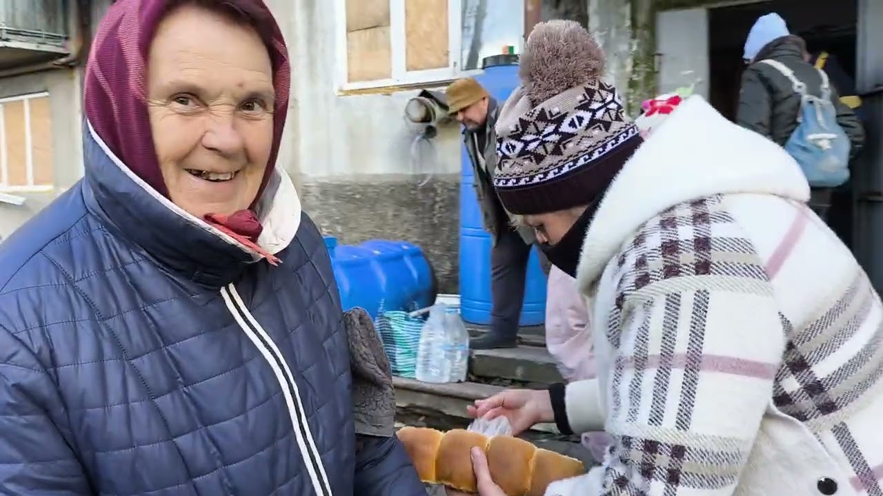 Благодарность от Людмилы Антоновны из города Красногоровки (серая зона)