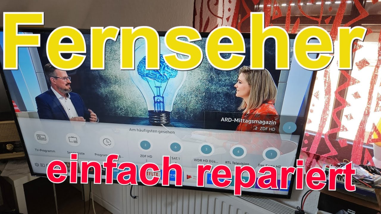 Samsung TV reparieren ! Hersteller baut Fehler im Mainboard ein ? So wird man betrogen ?