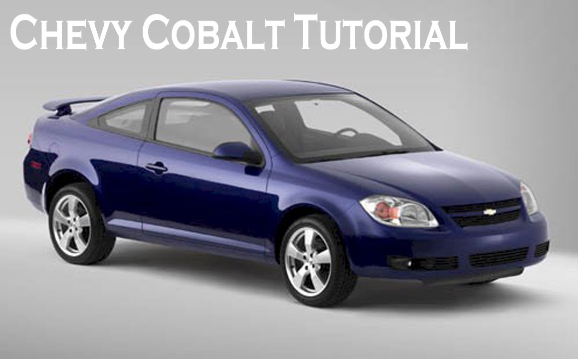 Chevy Cobalt Dashboard Removal Tutorial