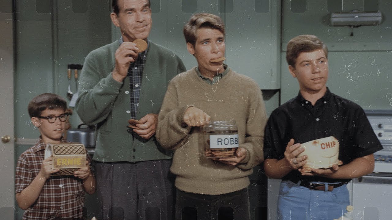 This Scene Wasnt Edited, Look Again at the My Three Sons Blooper