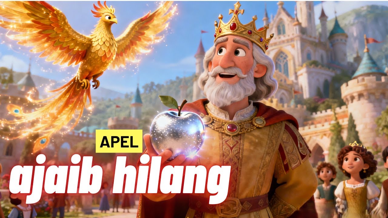 Apel Perak yang Hilang & Phoenix Emas 🐦✨ | Dongeng Animasi Anak
