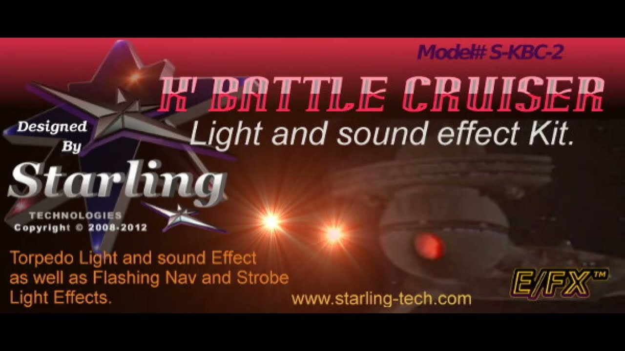 KBC- 2 K'T'inga light and sound kit by Starling
