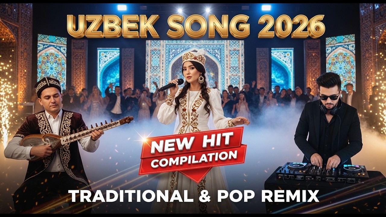 Uzbek Love Song Romantic Collection – Traditional Instrumental & Pop