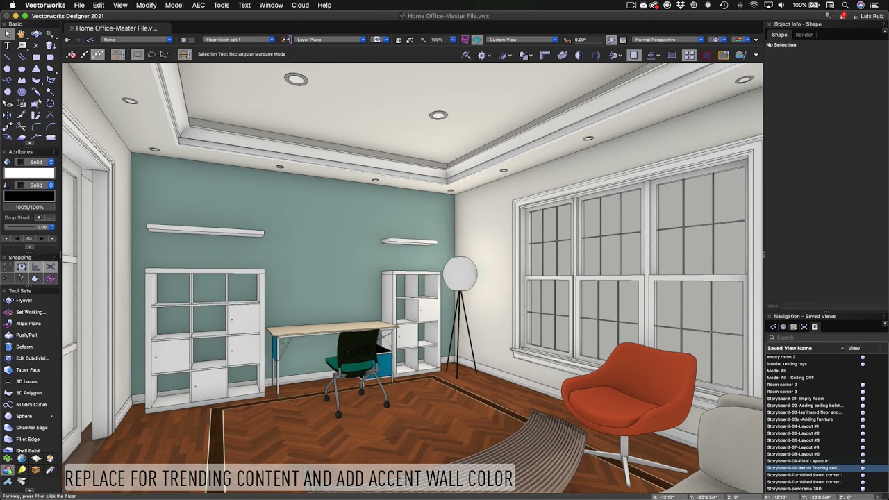Interiors – Designing a Home Office