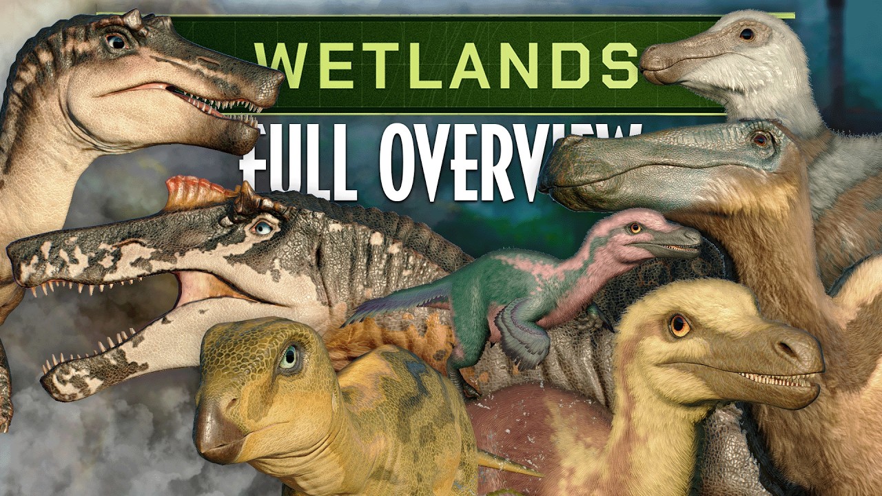 🦖 WETLANDS PACK & Update 1.2 FULL OVERVIEW | Irritator, Bayou Scenery, & MORE! | JWE3