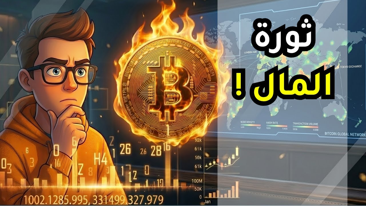 السر الذي أخفاه عنا مؤسس البيتكوين! ⚠️ كيف بدأت الثورة؟🔸طور افكارك