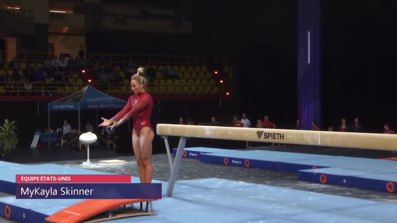 Mykayla Skinner USA Beam International Gymnix Team/AA 2020