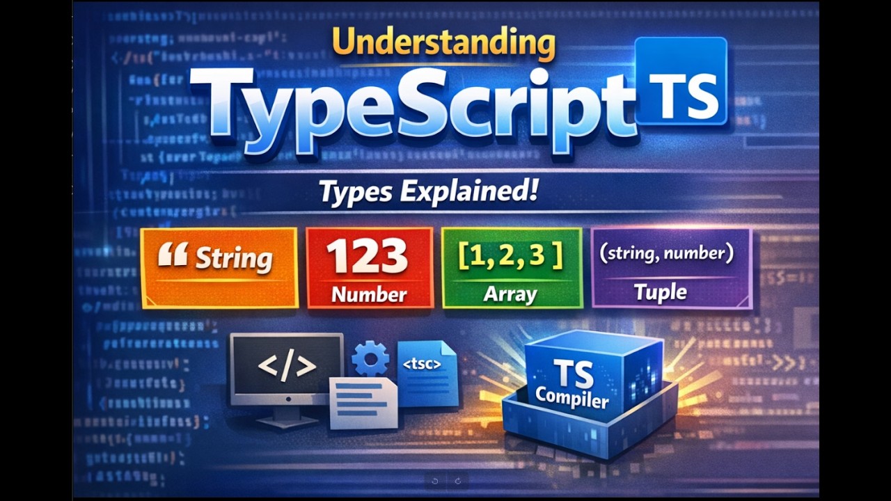 TypeScript Types Explained for Beginners (String, Number, Array, Tuple)