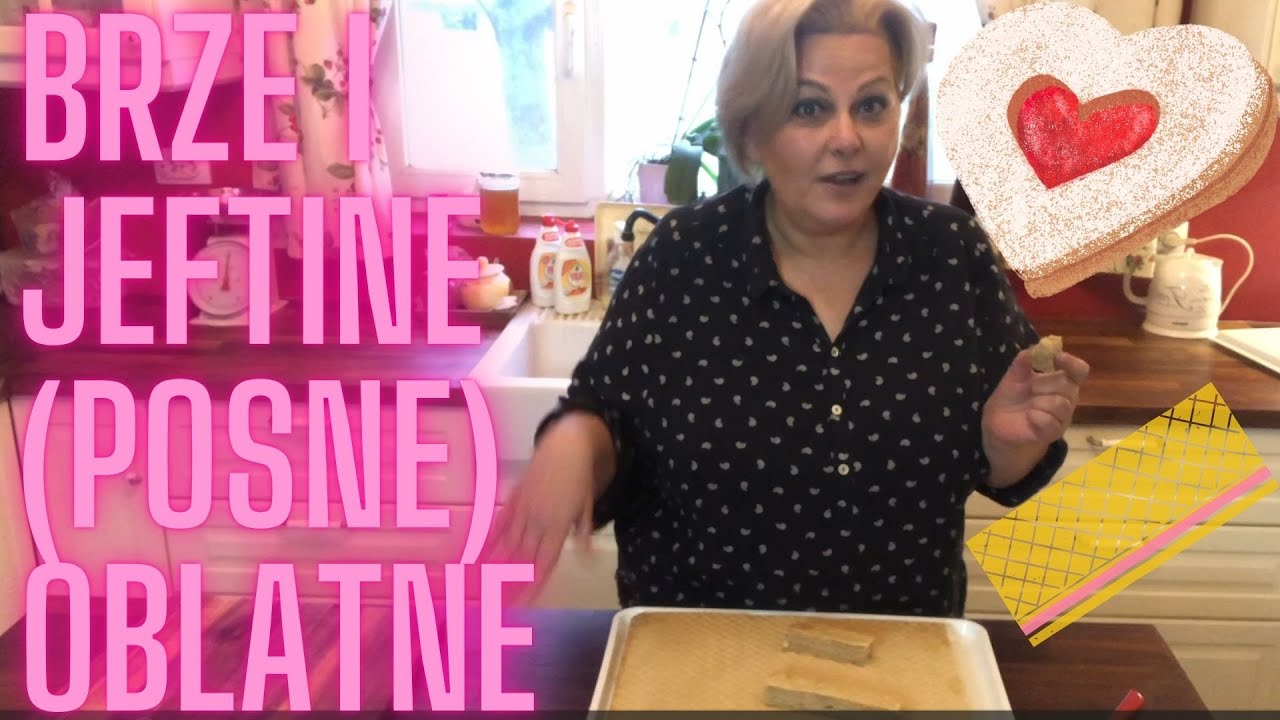 🔴 Oblatna na brzaka (posno)
