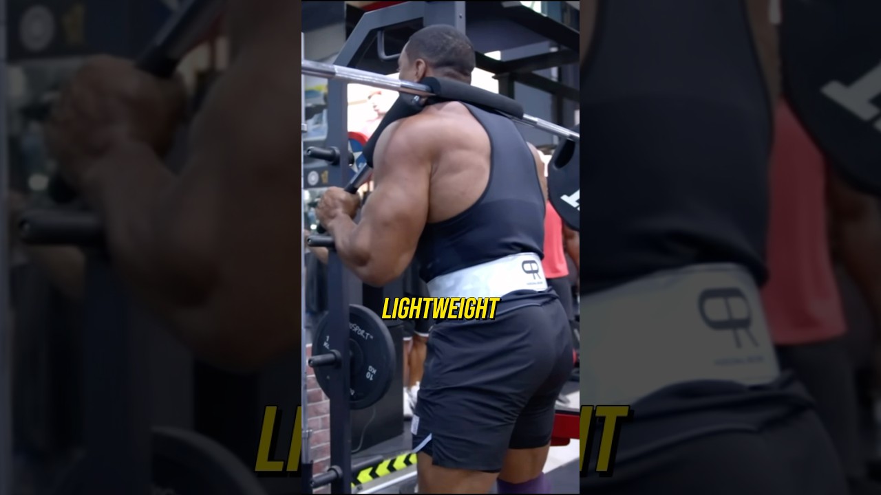 My TOUGHEST Squat Set With Ronnie Coleman