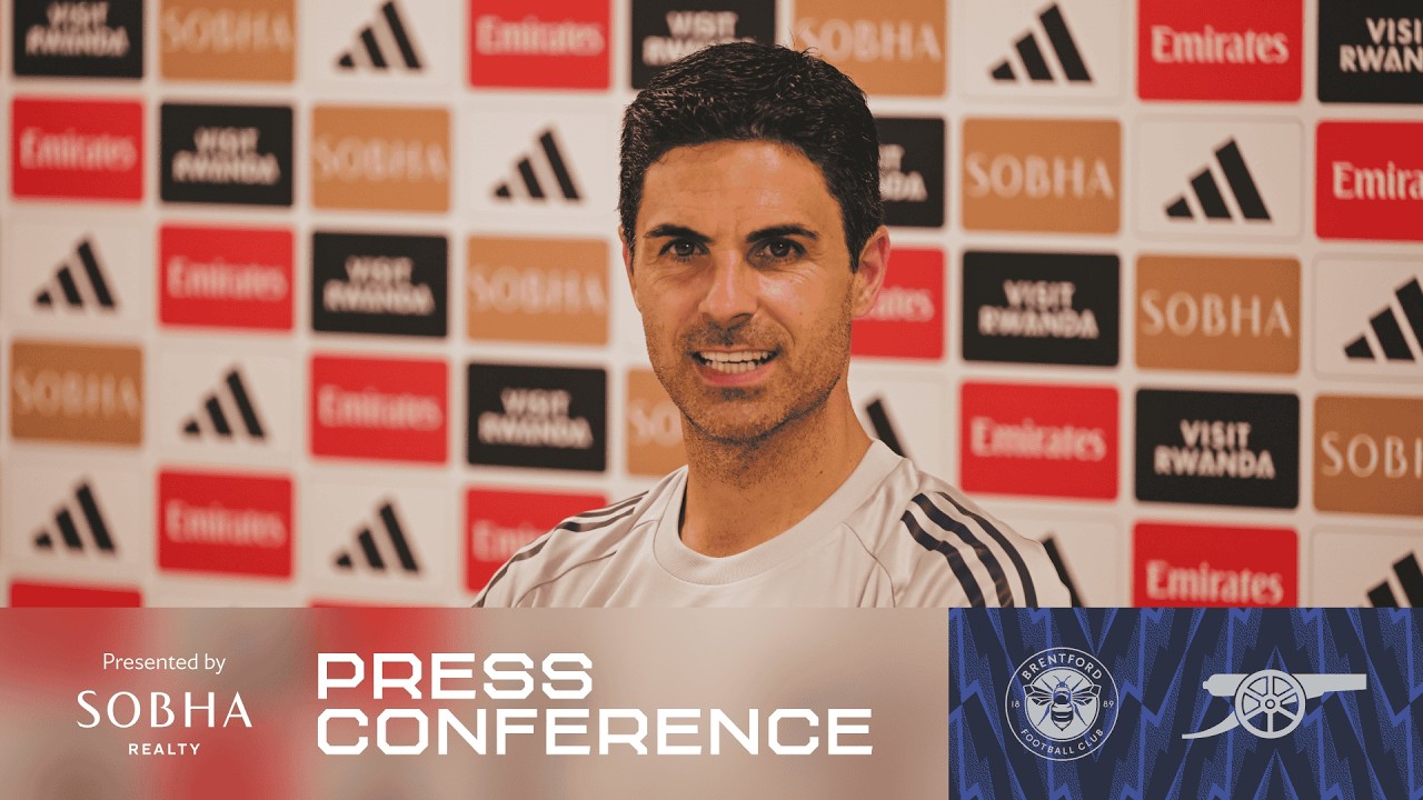 PRESS CONFERENCE | Mikel Arteta on Brentford | Updates on Odegaard, Trossard & Saka