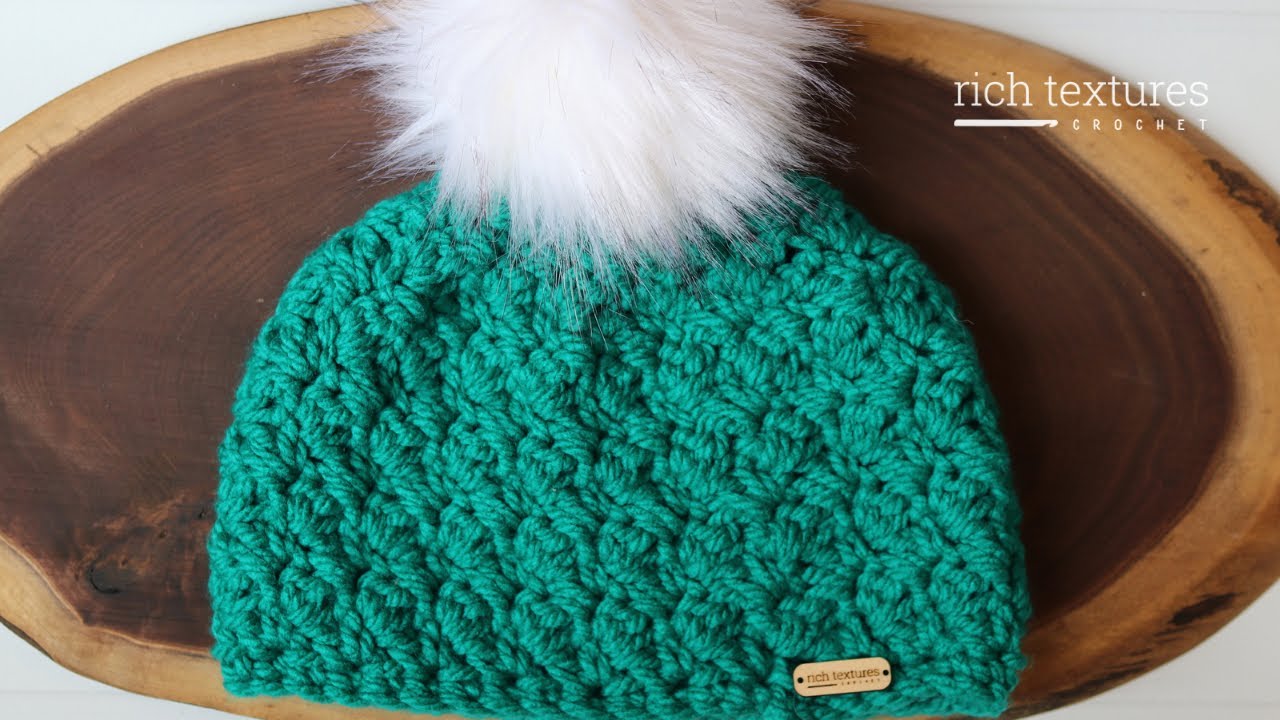 Suzette Beanie Crochet Pattern