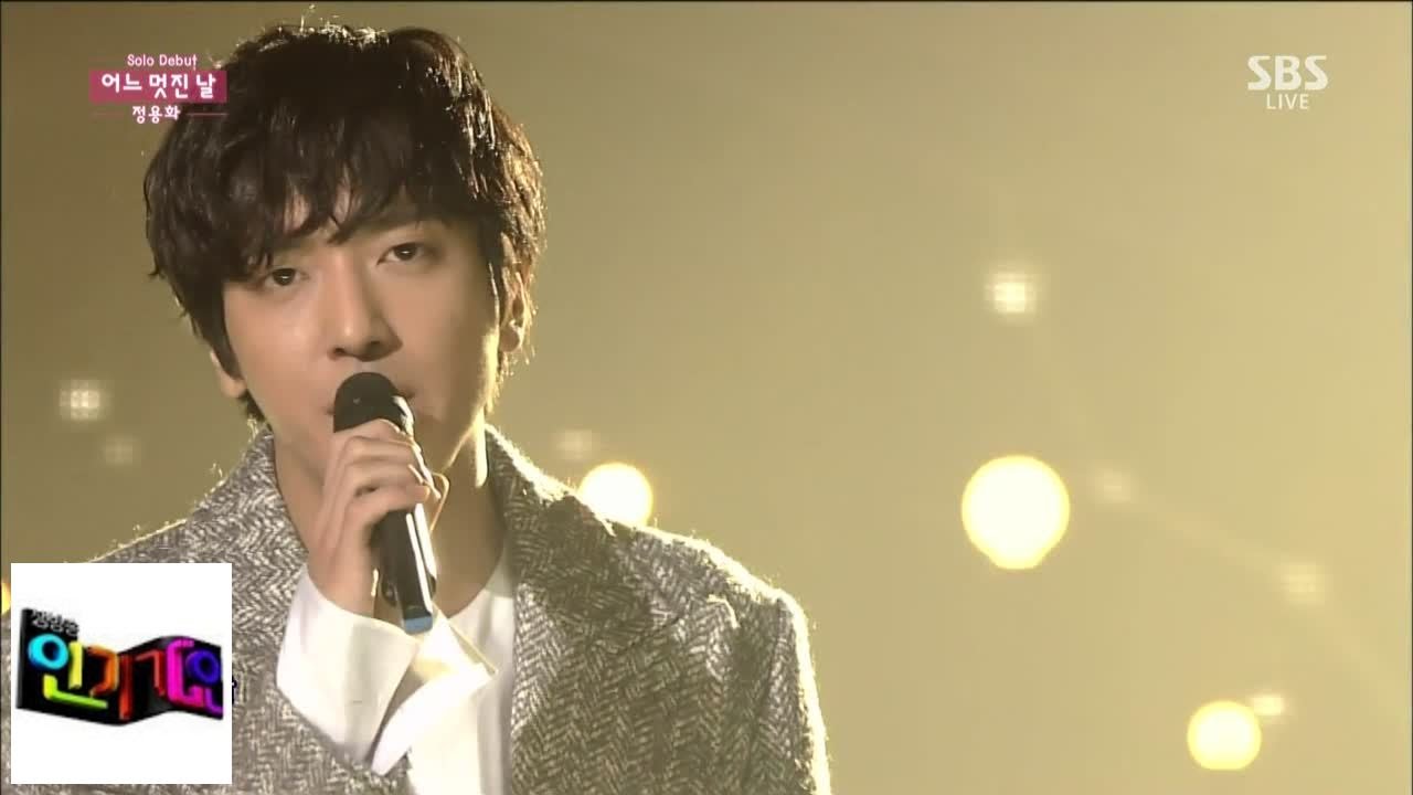 [Jung Yonghwa] Какой замечательный день @ популярный Inkigayo 150125