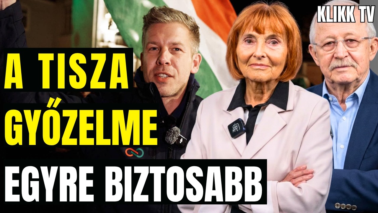A Fidesz veszt&eacute;sre &aacute;ll - a Tisza előnye egyre nő
