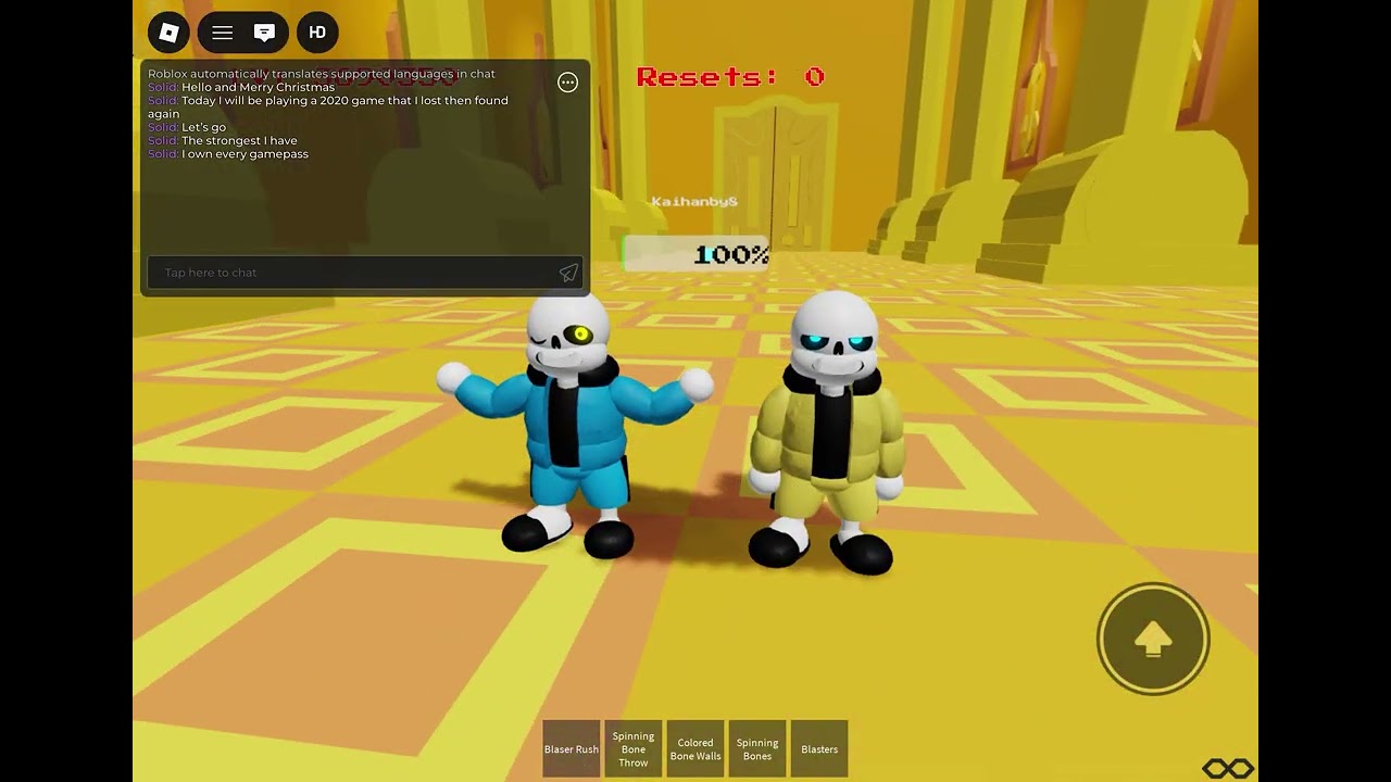 Playing a 2020 Undertale game