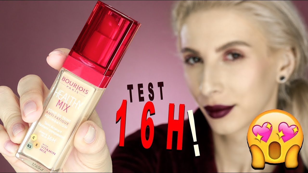 MÓJ PIERWSZY RAZ Z BOURJOIS HEALTHY MIX! 😱TEST 16H | The Glam Devil