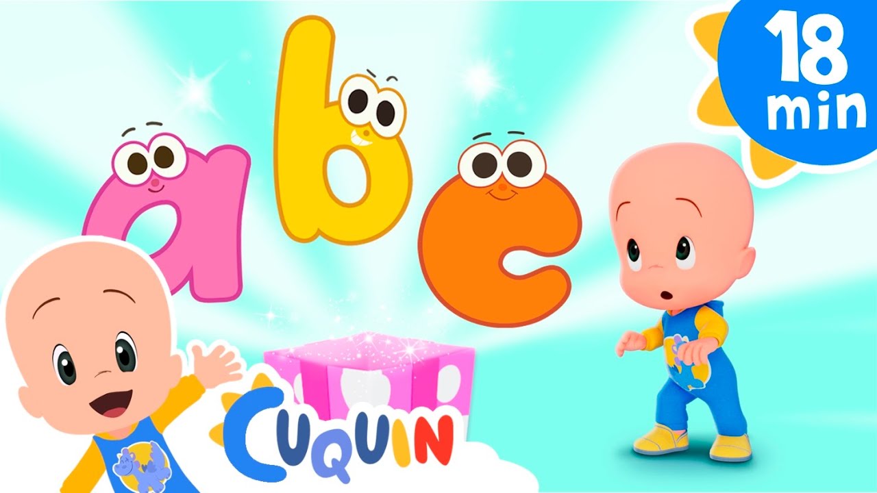 The Uppercase alphabet with Balloons | As High As The Moon - Cuquin and Friends