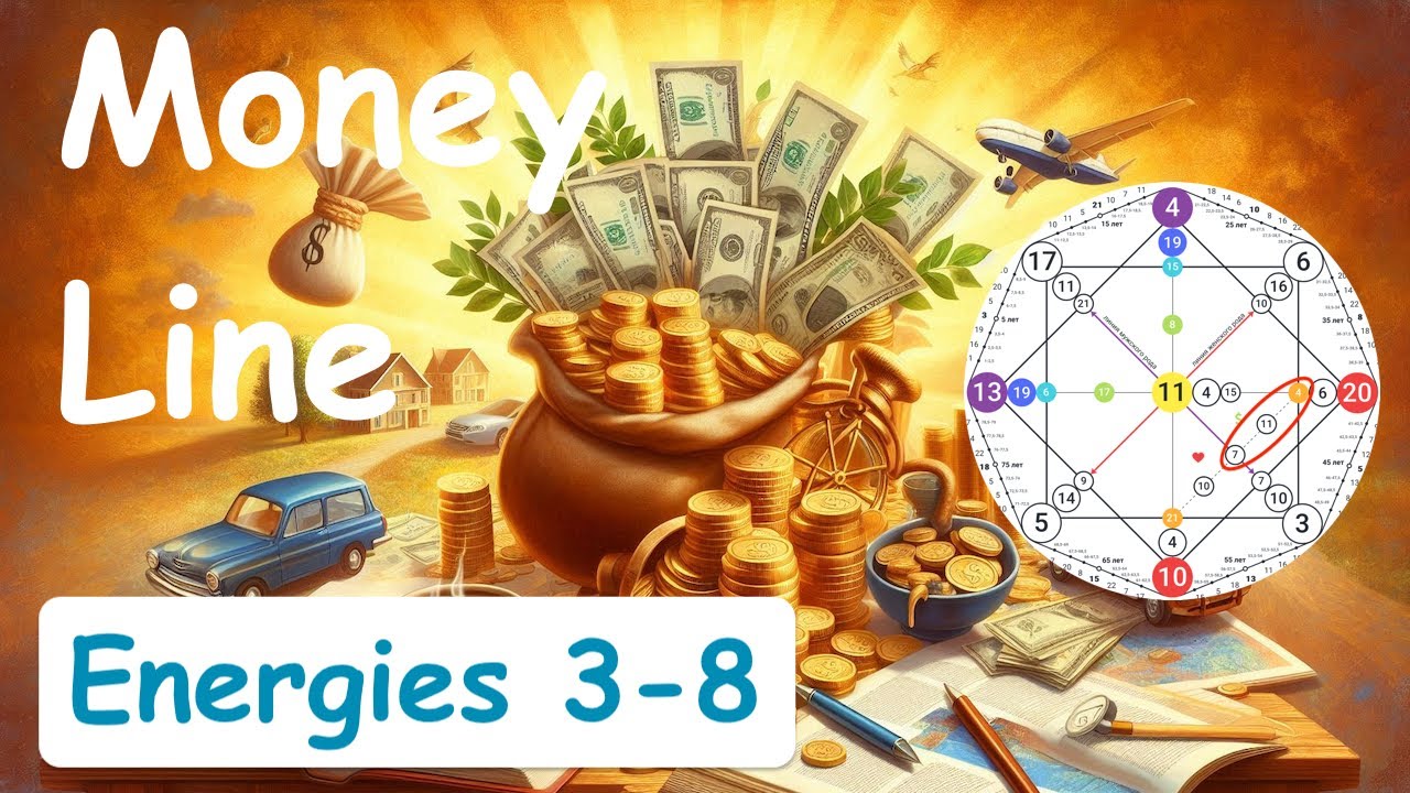 Money Line in Matrix of Destiny, Part 1, Energies 3-8